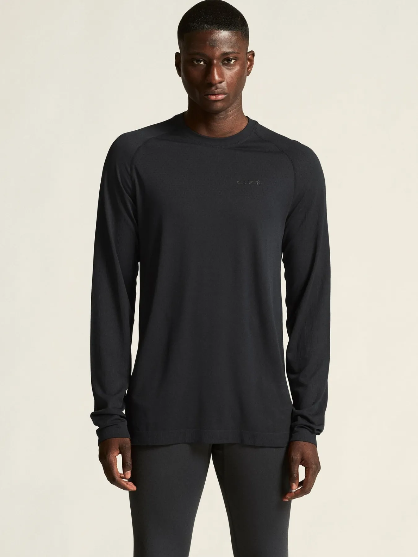 T-Skjorter & Singleter|Ull- & Superundertøy>Craft Sportswear Active Comfort LS 2 M Black