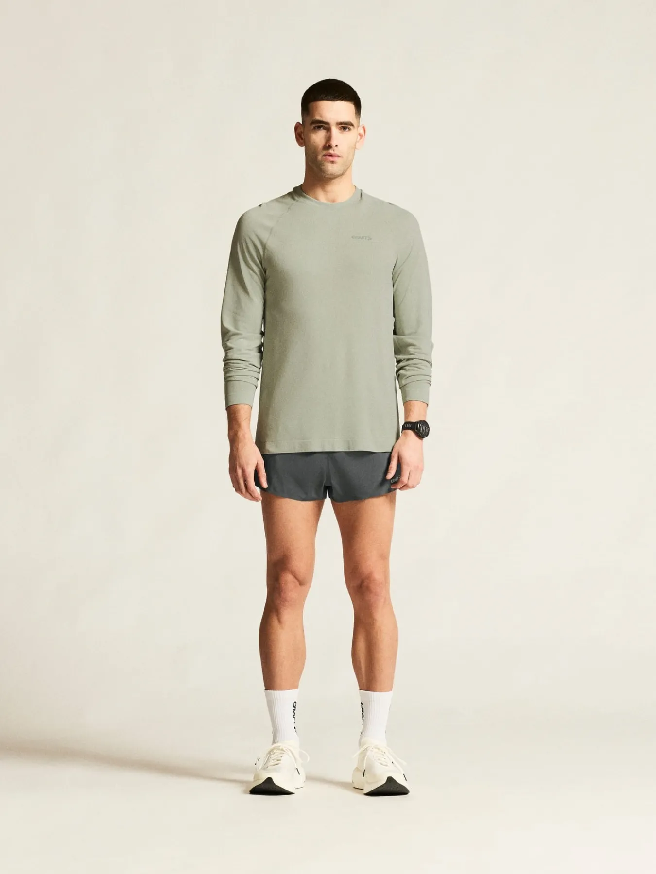 T-Skjorter & Singleter|Ull- & Superundertøy>Craft Sportswear Active Comfort LS 2 M Pigeon