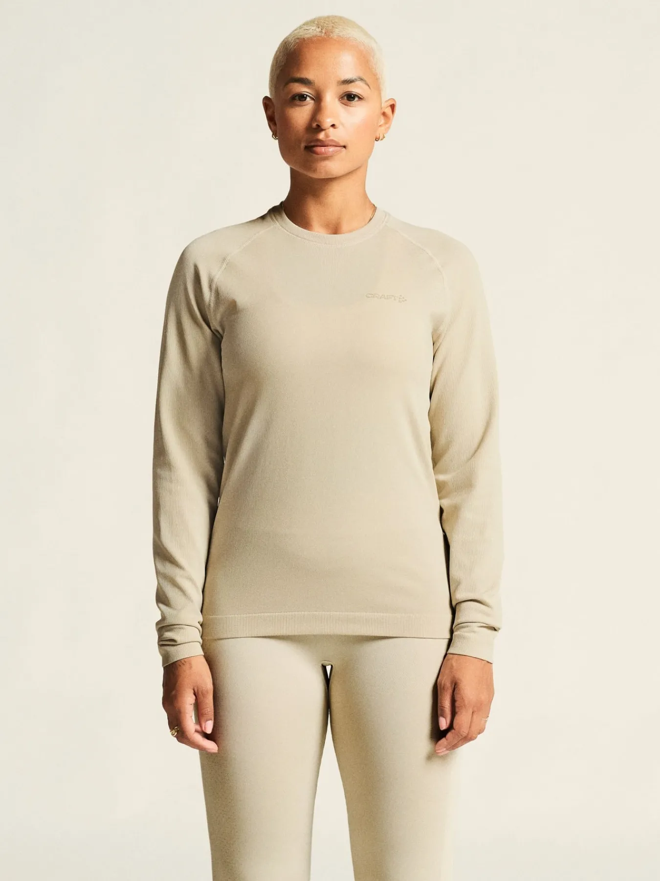 Gensere|Ull- & Superundertøy>Craft Sportswear Active Comfort LS 2 W Plaster