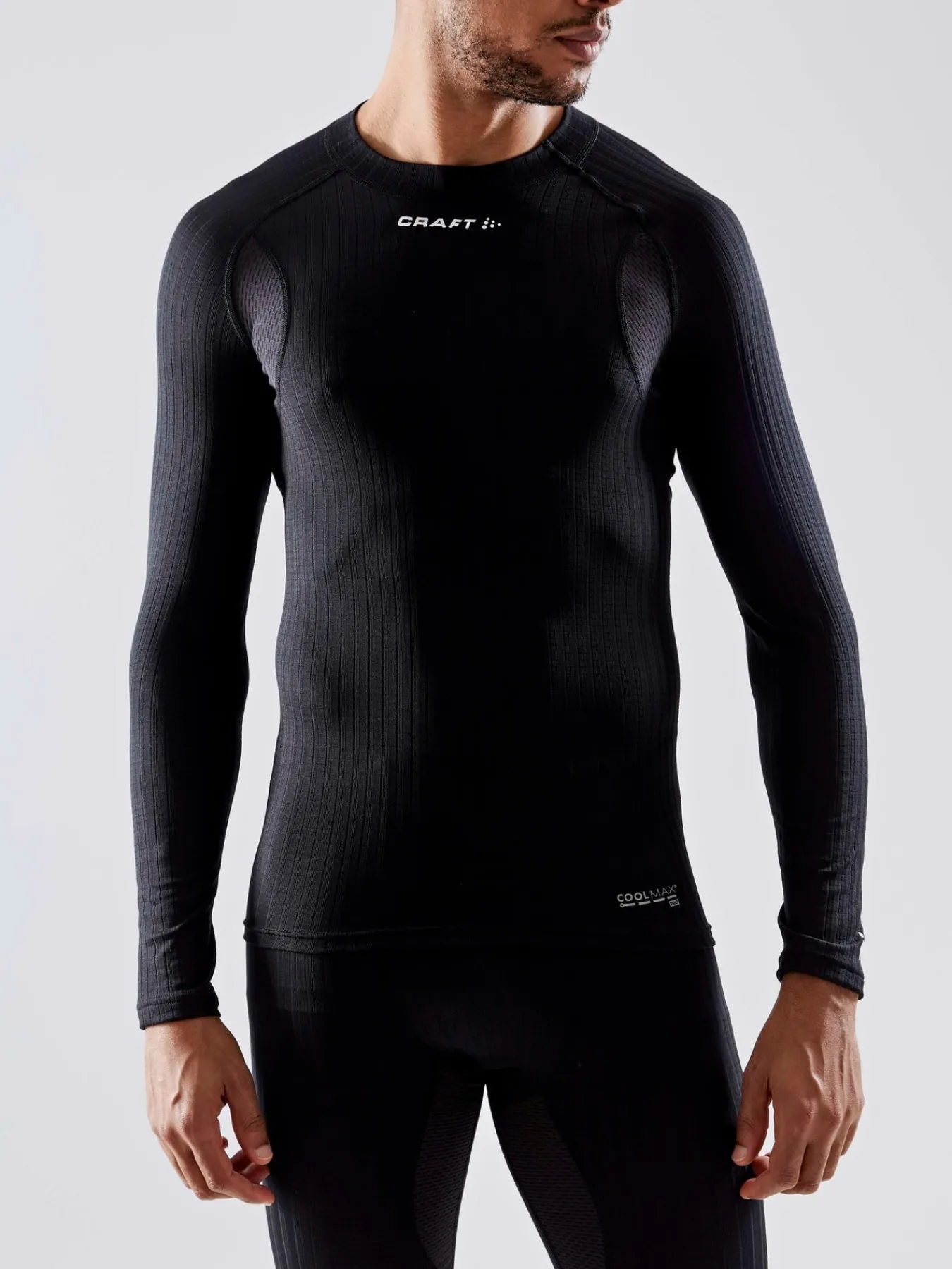 T-Skjorter & Singleter|Ull- & Superundertøy>Craft Sportswear Active Extreme X CN LS M Black