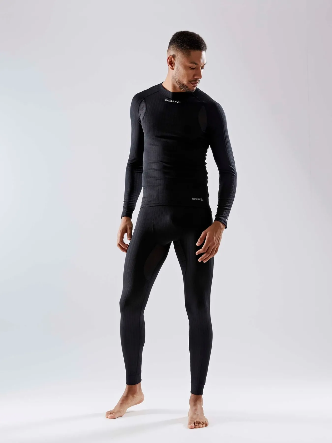 T-Skjorter & Singleter|Ull- & Superundertøy>Craft Sportswear Active Extreme X CN LS M Black