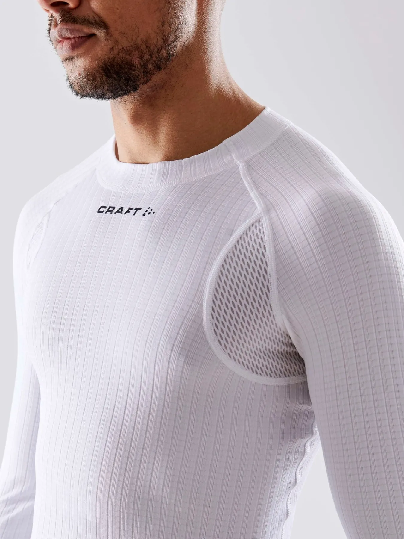 T-Skjorter & Singleter|Ull- & Superundertøy>Craft Sportswear Active Extreme X CN LS M White
