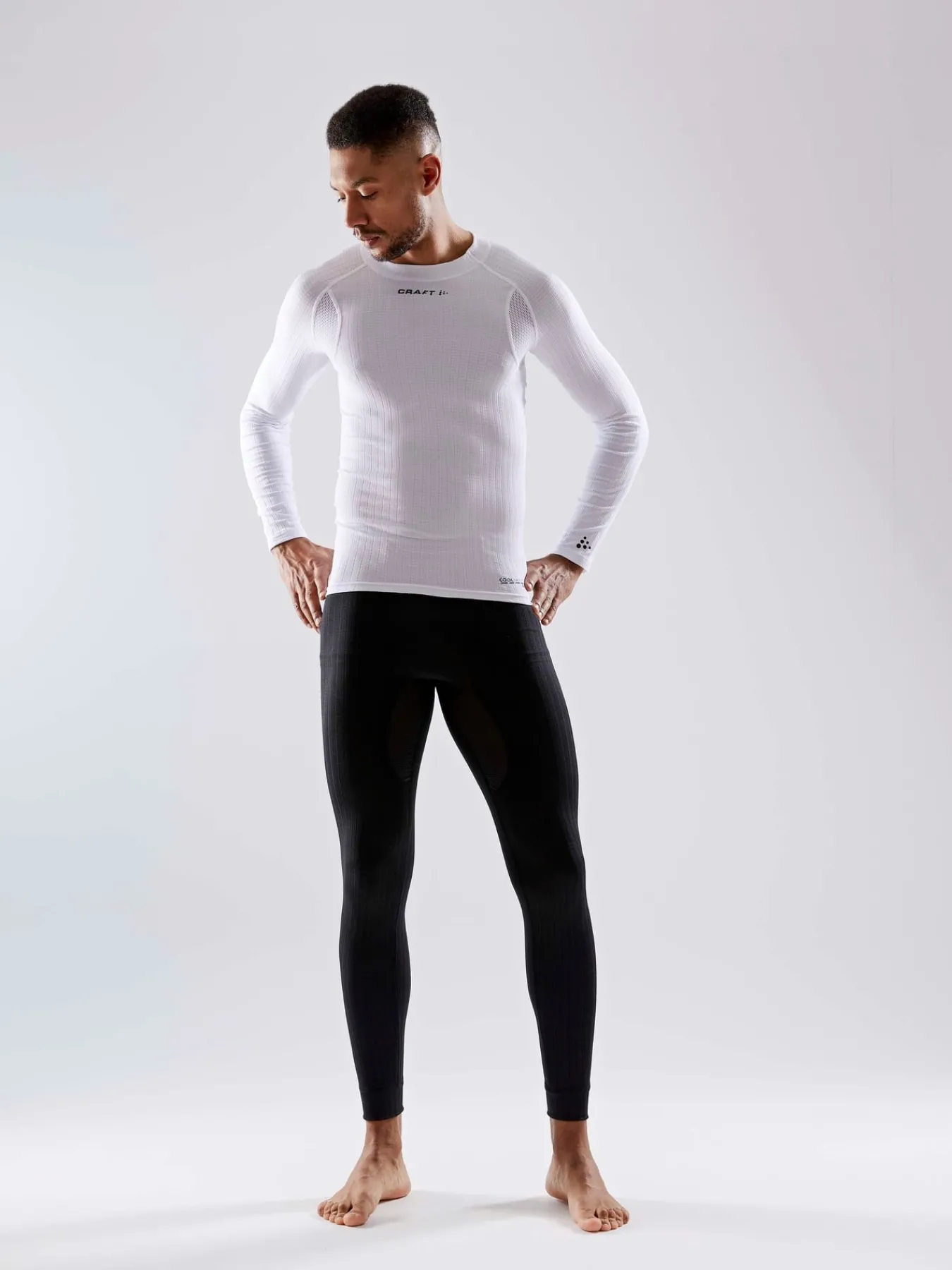 T-Skjorter & Singleter|Ull- & Superundertøy>Craft Sportswear Active Extreme X CN LS M White