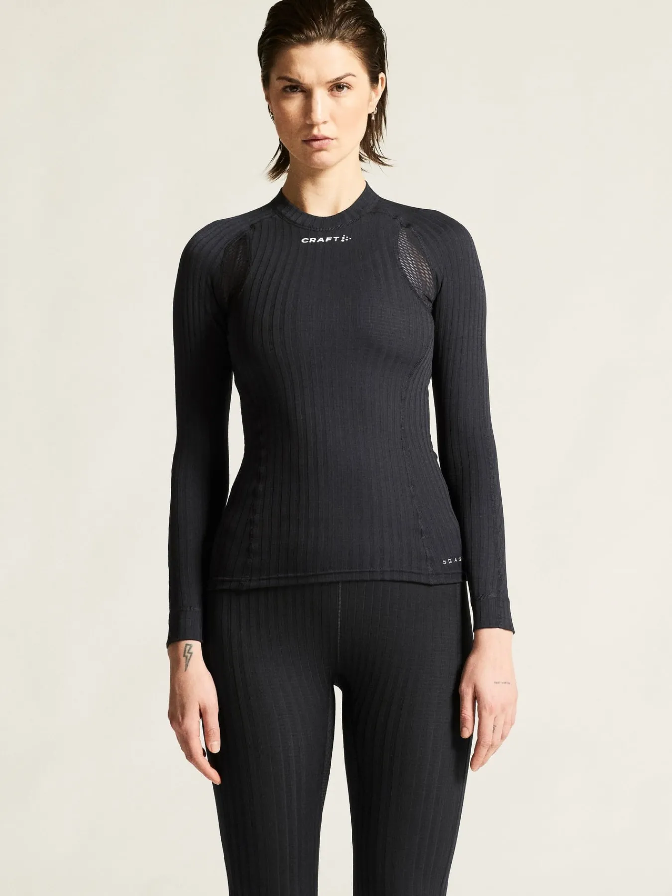 Gensere|Ull- & Superundertøy>Craft Sportswear Active Extreme X CN LS W Black