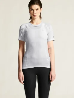 T-Skjorter & Singleter|Ull- & Superundertøy>Craft Sportswear Active Extreme X RN SS W White