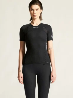 T-Skjorter & Singleter|Ull- & Superundertøy>Craft Sportswear Active Extreme X RN SS W Black