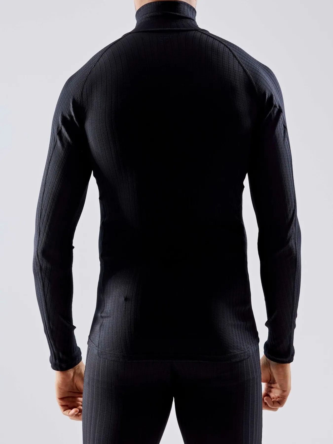 T-Skjorter & Singleter|Ull- & Superundertøy>Craft Sportswear Active Extreme X ZIP LS M Black