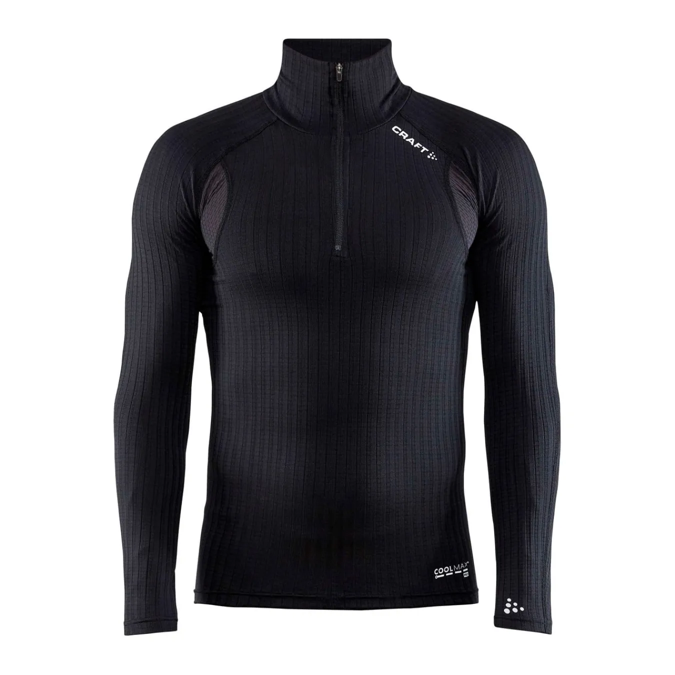 T-Skjorter & Singleter|Ull- & Superundertøy>Craft Sportswear Active Extreme X ZIP LS M Black