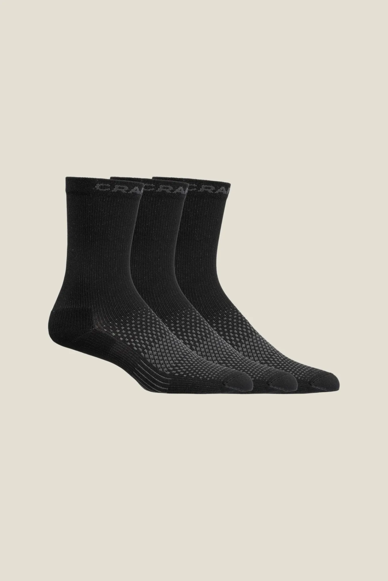Sokker|Sokker>Craft Sportswear Active High Sock 3-Pack Svart
