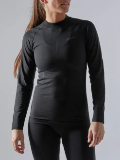 Gensere|Ull- & Superundertøy>Craft Sportswear Active Intensity CN LS W Black-Asphalt