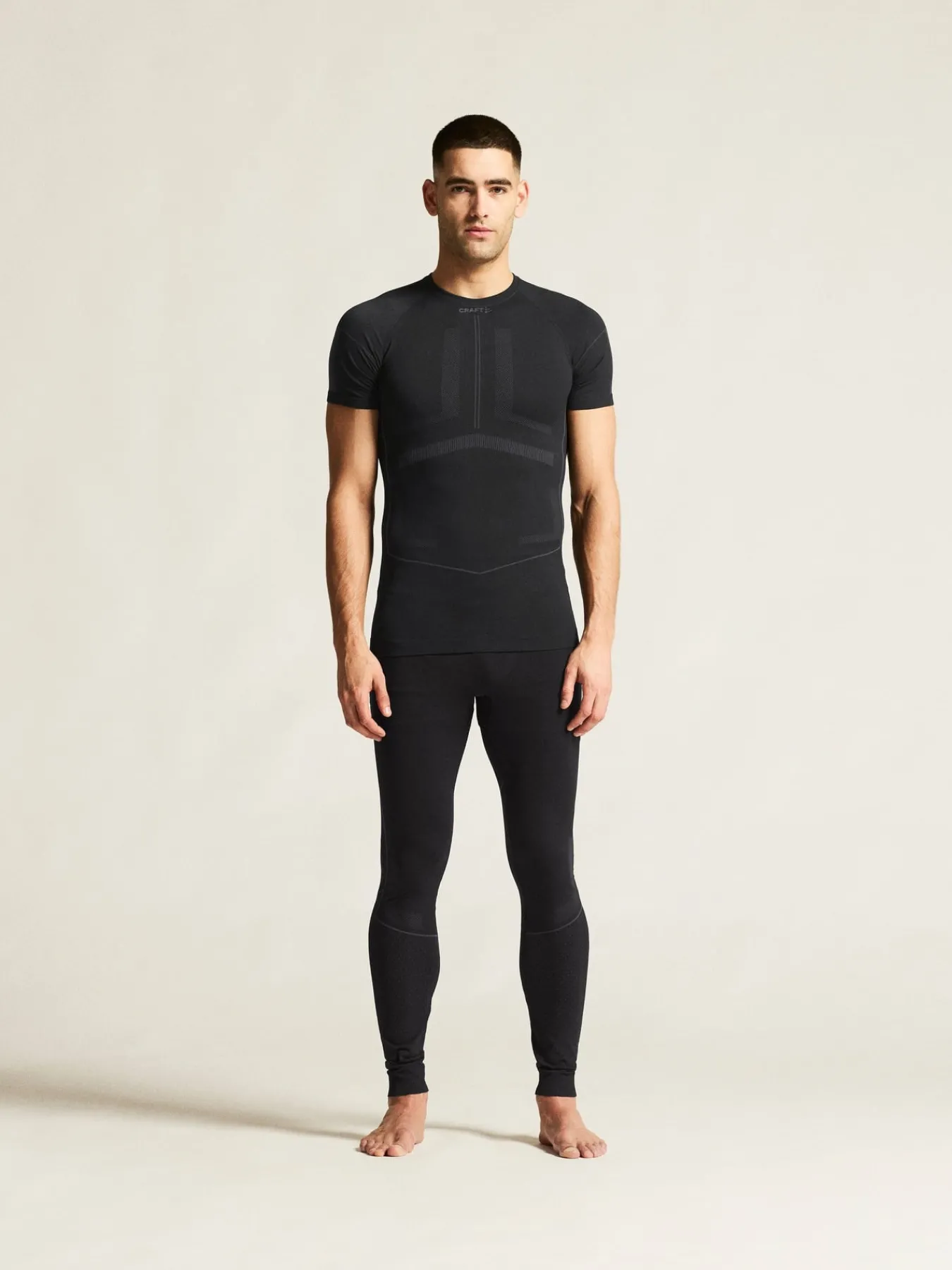 Bukser|Ull- & Superundertøy>Craft Sportswear Active Intensity Pants M Black-Asphalt