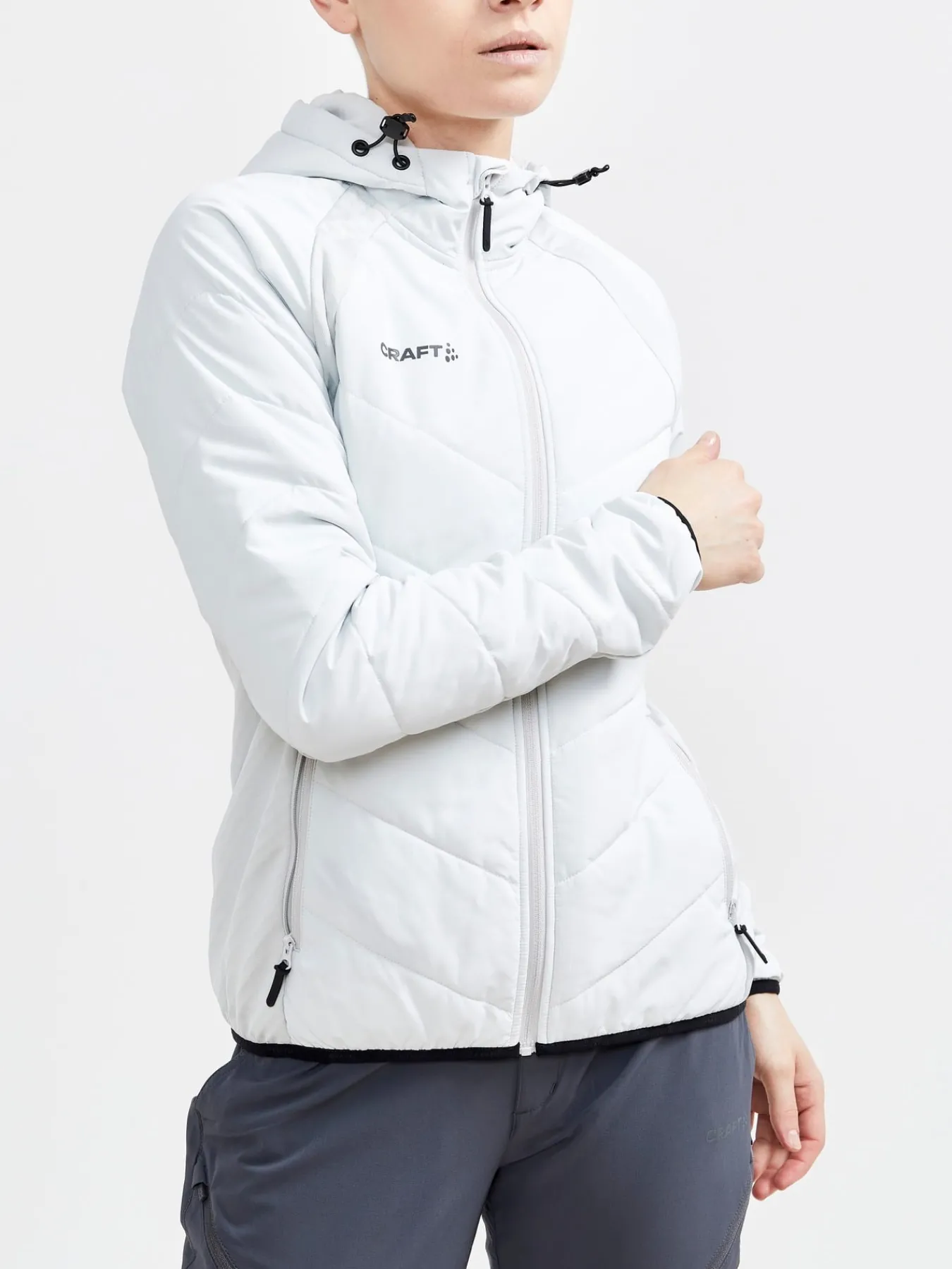 Jakker & Vester>Craft Sportswear ADV Explore Hybrid Jacket W Ash