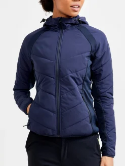 Jakker & Vester>Craft Sportswear ADV Explore Hybrid Jacket W Blaze
