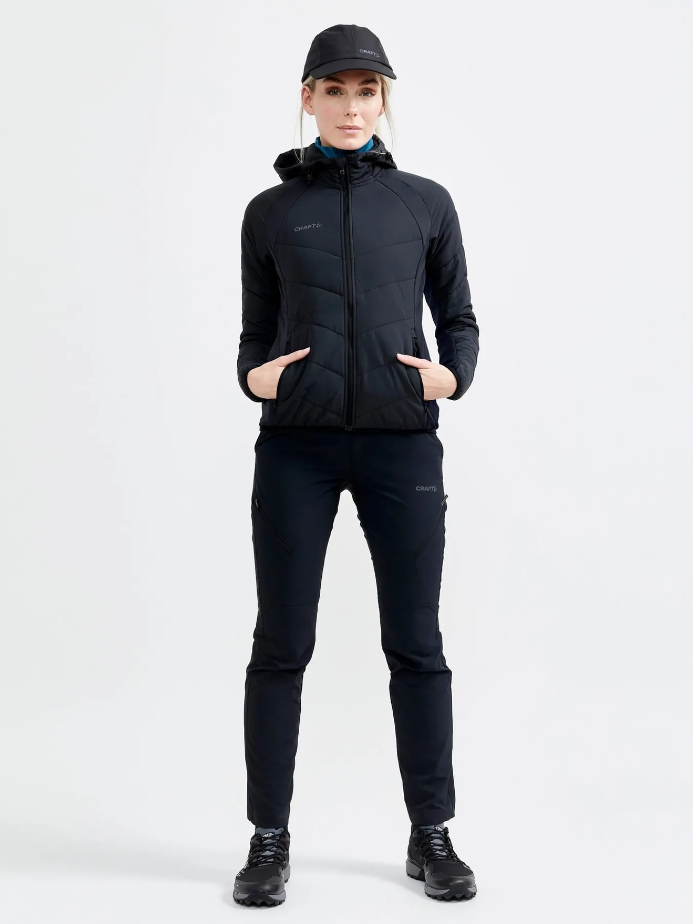 Jakker & Vester>Craft Sportswear ADV Explore Hybrid Jacket W Black