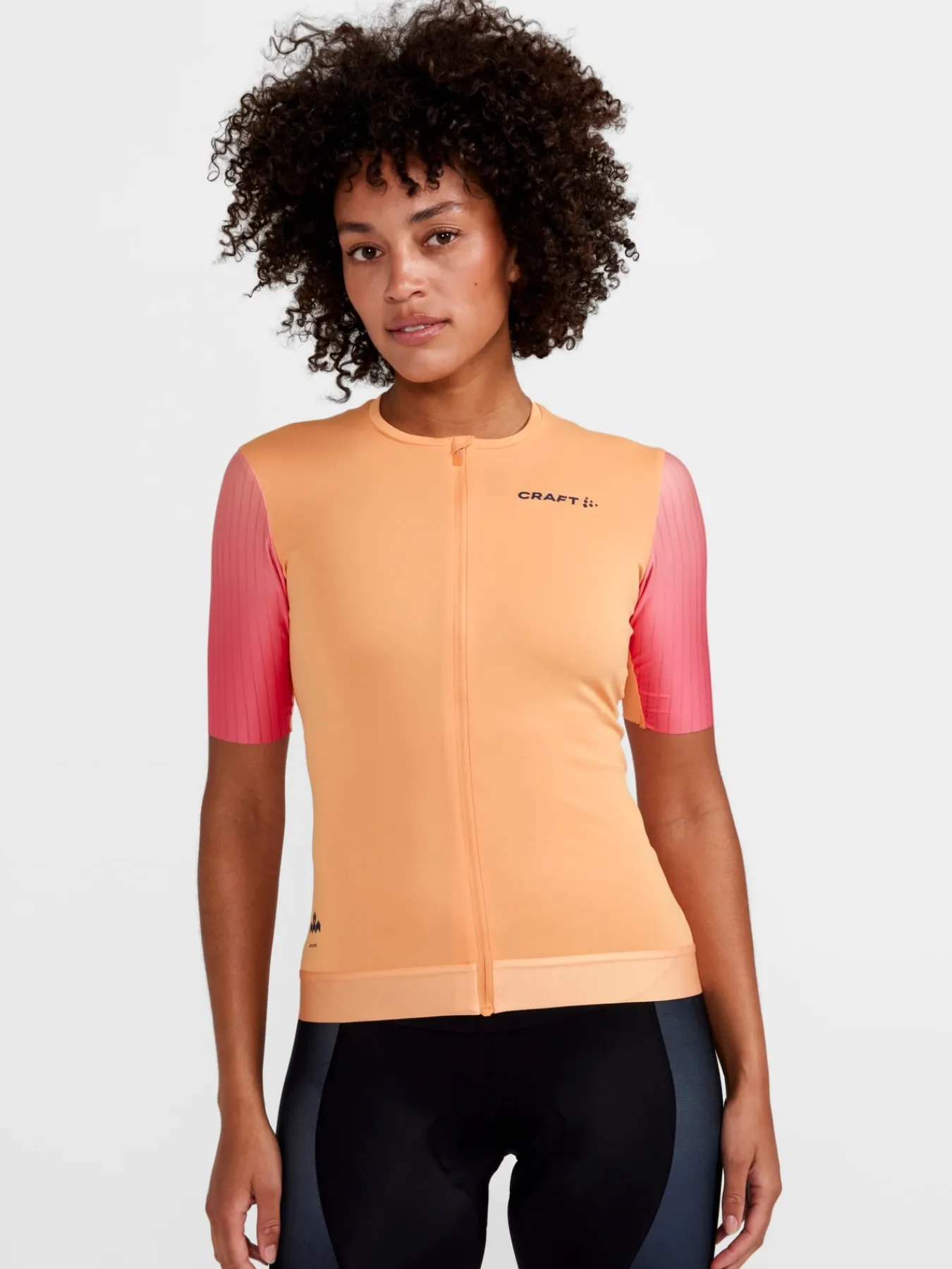 T-Skjorter & Singleter|Sykling>Craft Sportswear ADV Aero Jersey W Peach-Arrosa