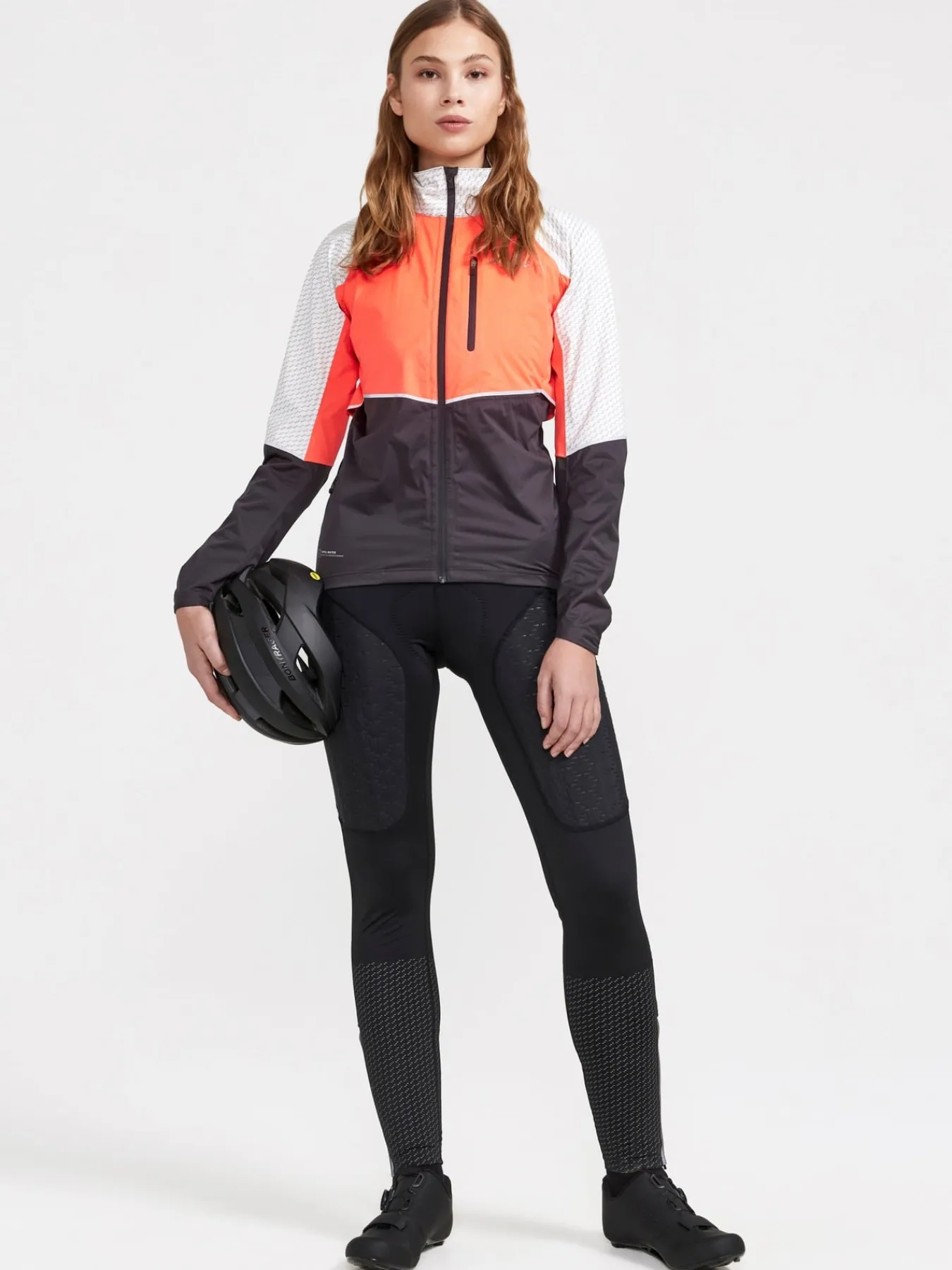 Jakker & Vester|Sykling>Craft Sportswear Adv Bike Hydro Lumen Jacket W Shock-Ash White
