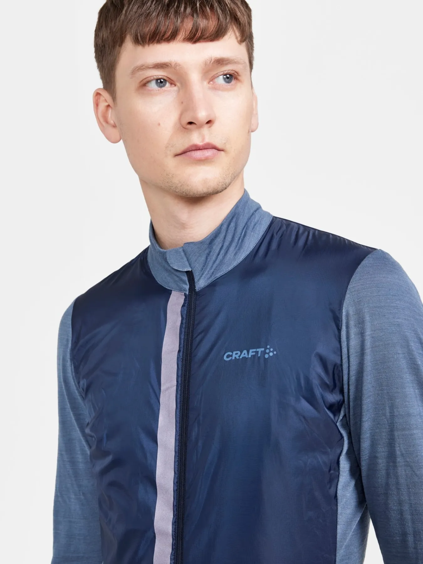 T-Skjorter & Singleter|Sykling>Craft Sportswear Adv Bike SubZ Wool LS Jersey M Flow-Blaze