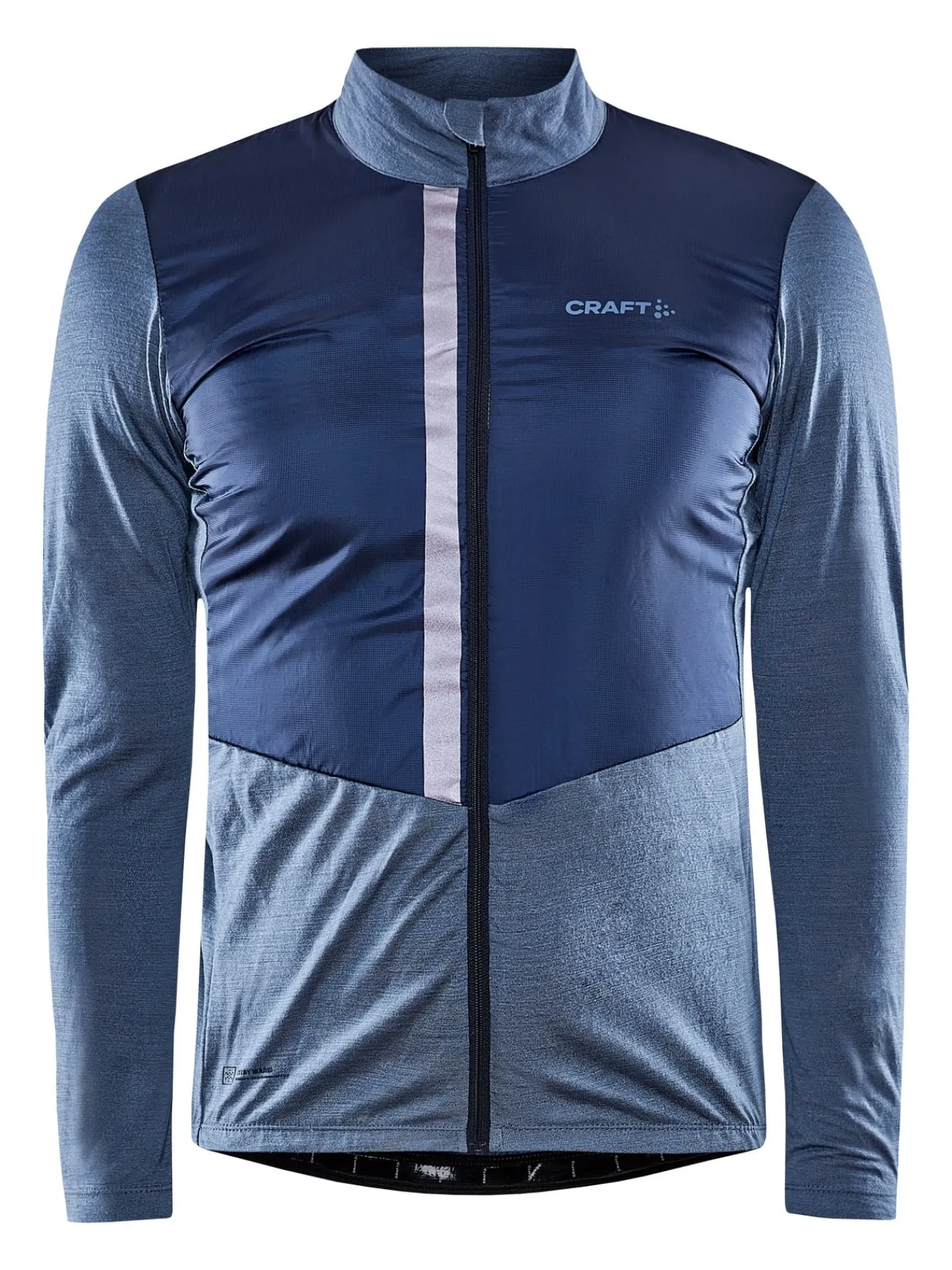 T-Skjorter & Singleter|Sykling>Craft Sportswear Adv Bike SubZ Wool LS Jersey M Flow-Blaze
