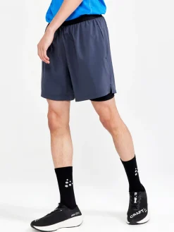 Shorts|Løping>Craft Sportswear ADV Charge 2-in-1 Stretch Shorts M Asphalt