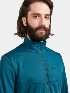 Jakker & Vester|Trening>Craft Sportswear ADV Charge Warm Jacket M Opal-Deep Lake