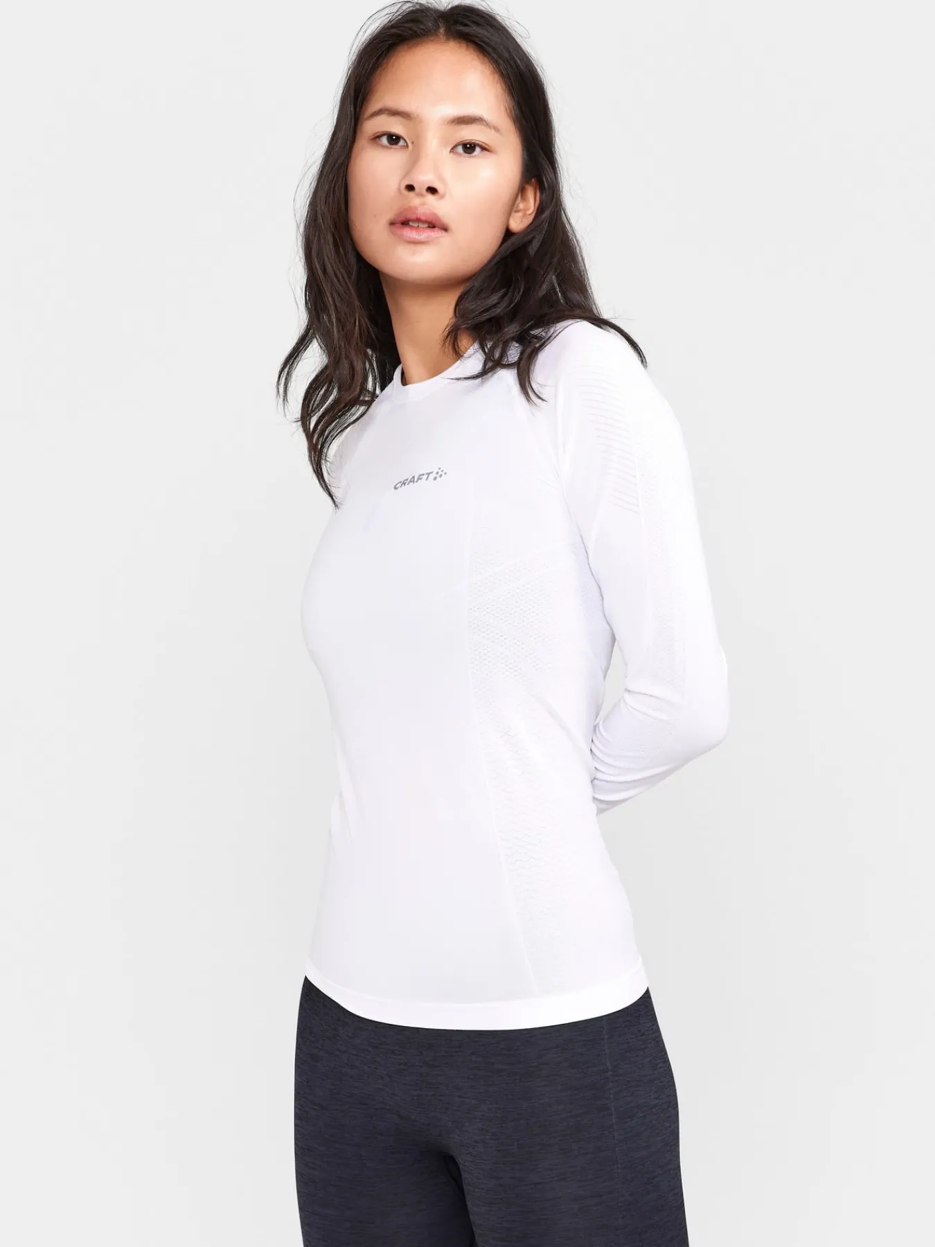 Gensere|Ull- & Superundertøy>Craft Sportswear ADV Cool Intensity Ls W White