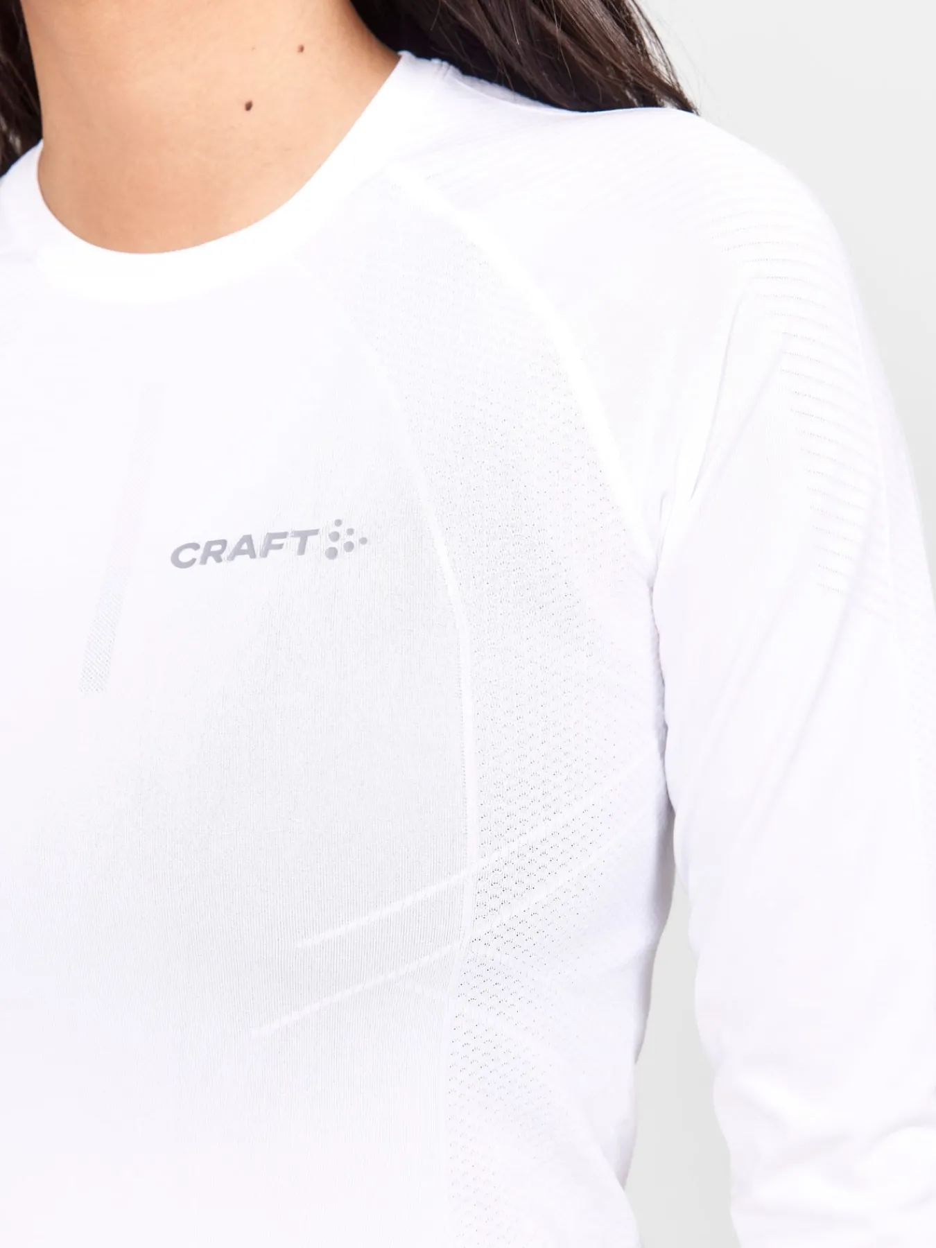 Gensere|Ull- & Superundertøy>Craft Sportswear ADV Cool Intensity Ls W White