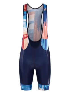 Sykling>Craft Sportswear ADV Endur Bib Shorts M Blaze-Multi