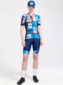 Sykling>Craft Sportswear ADV Endur Bib Shorts W Blaze-Multi