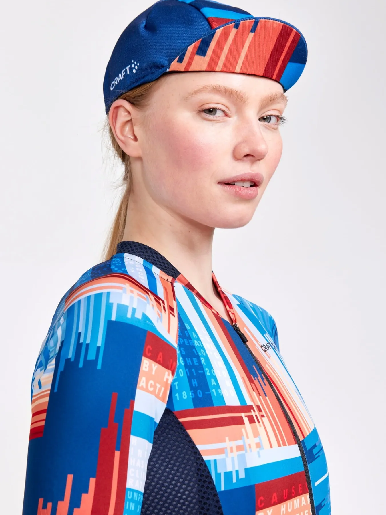 Sykling>Craft Sportswear Adv Endur Graphic Jersey W Blaze-Multi