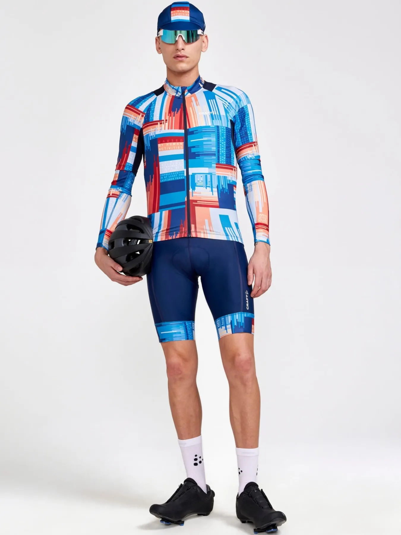 T-Skjorter & Singleter|Sykling>Craft Sportswear Adv Endur Graphic Jersey M Blaze-Multi