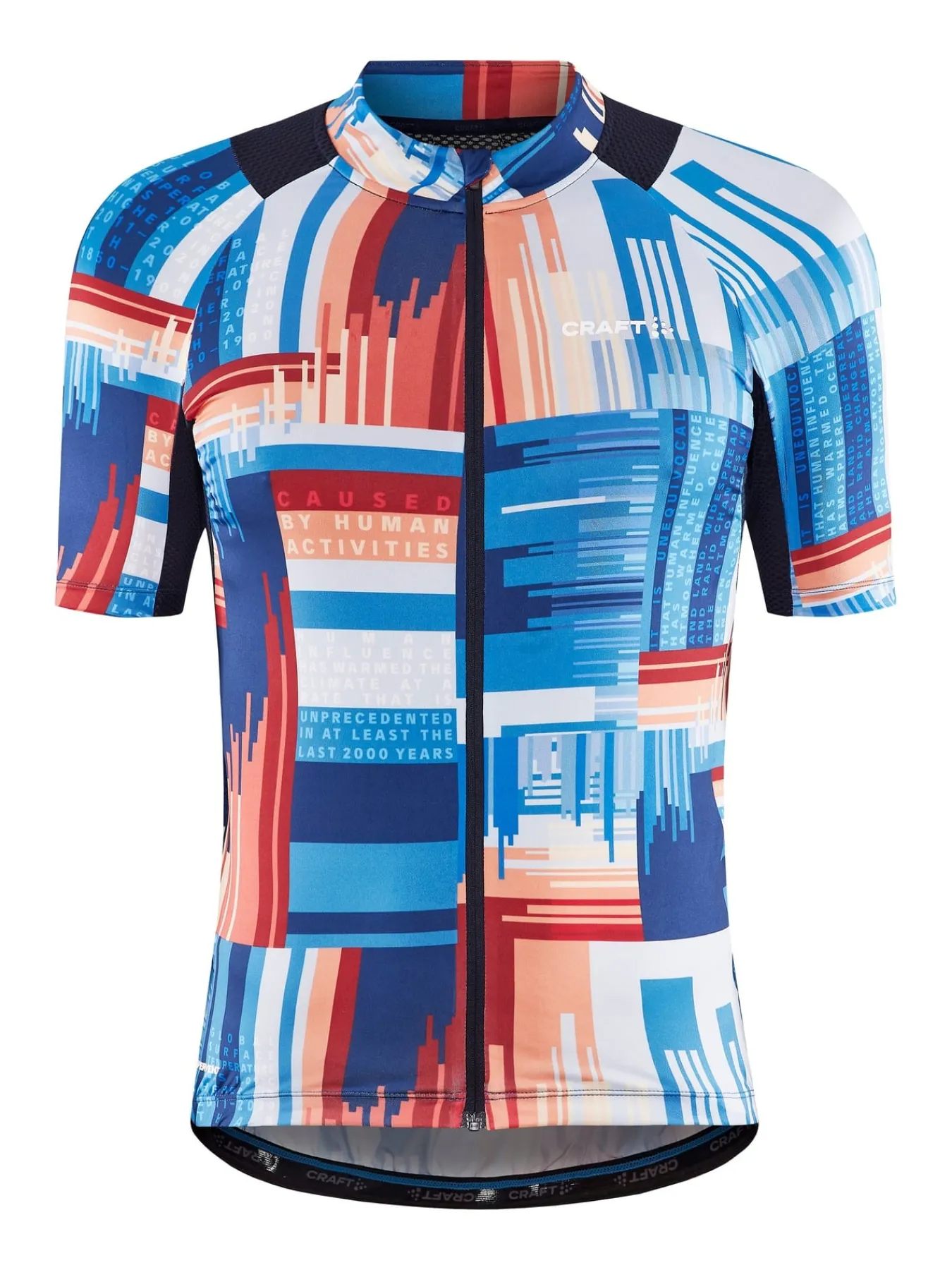 T-Skjorter & Singleter|Sykling>Craft Sportswear Adv Endur Graphic Jersey M Blaze-Multi