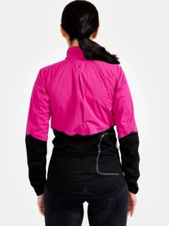Jakker & Vester|Sykling>Craft Sportswear Adv Endur Hydro Jacket W Roxo-Black
