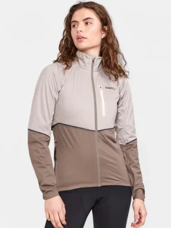 Jakker & Vester|Sykling>Craft Sportswear Adv Endur Hydro Jacket W Clay/DK Clay