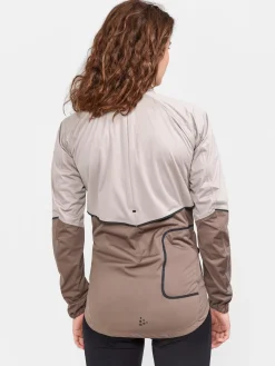 Jakker & Vester|Sykling>Craft Sportswear Adv Endur Hydro Jacket W Clay/DK Clay