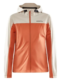 Jakker & Vester|Løping>Craft Sportswear ADV Essence Hydro Jacket W Rusty Glow-Ecru