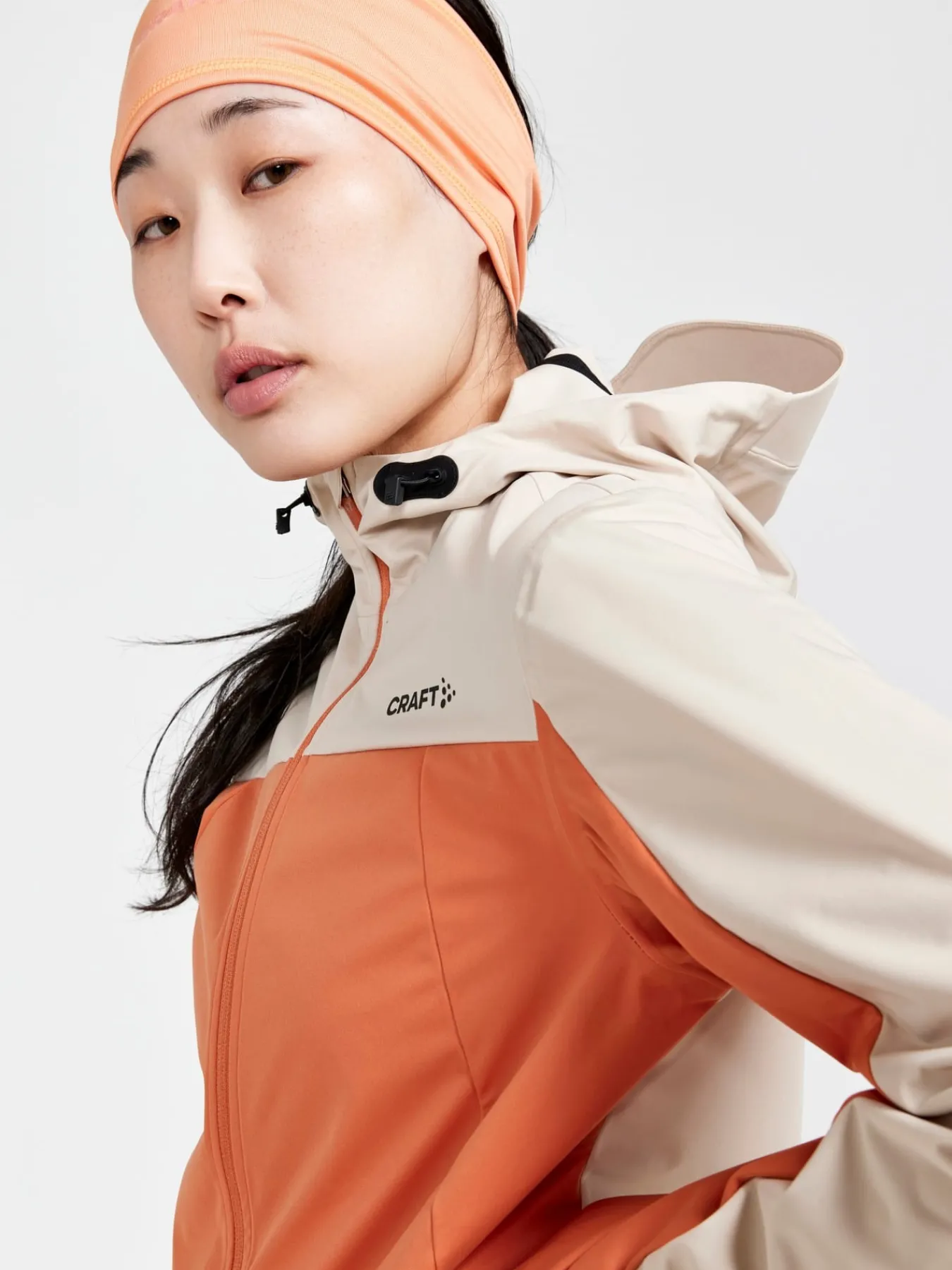 Jakker & Vester|Løping>Craft Sportswear ADV Essence Hydro Jacket W Rusty Glow-Ecru