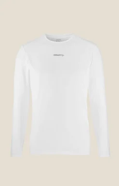 T-Skjorter & Singleter|Løping>Craft Sportswear ADV Essence Ls Tee 2 M White