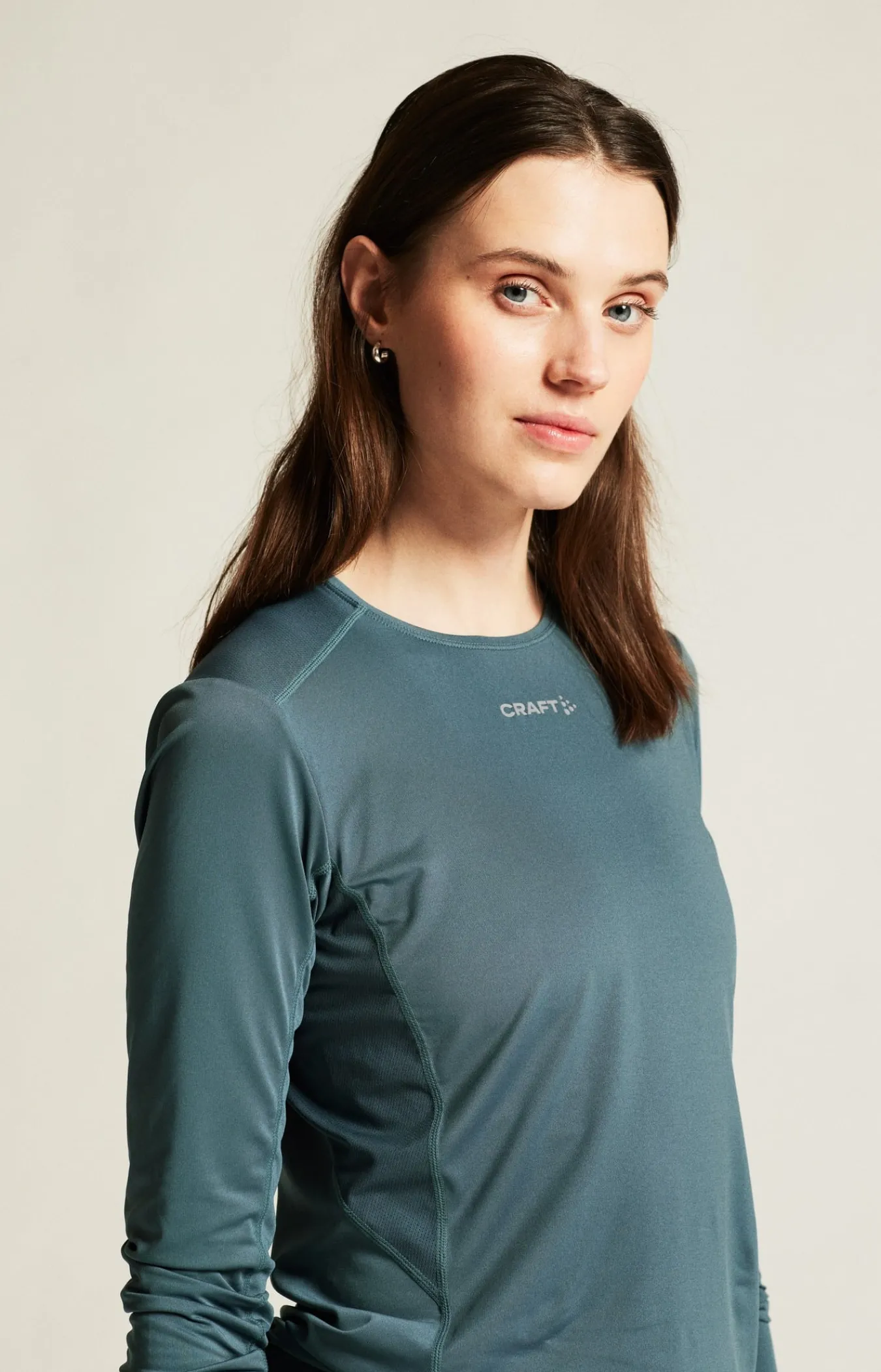 Gensere|Løping>Craft Sportswear ADV Essence Ls Tee 2 W Orion
