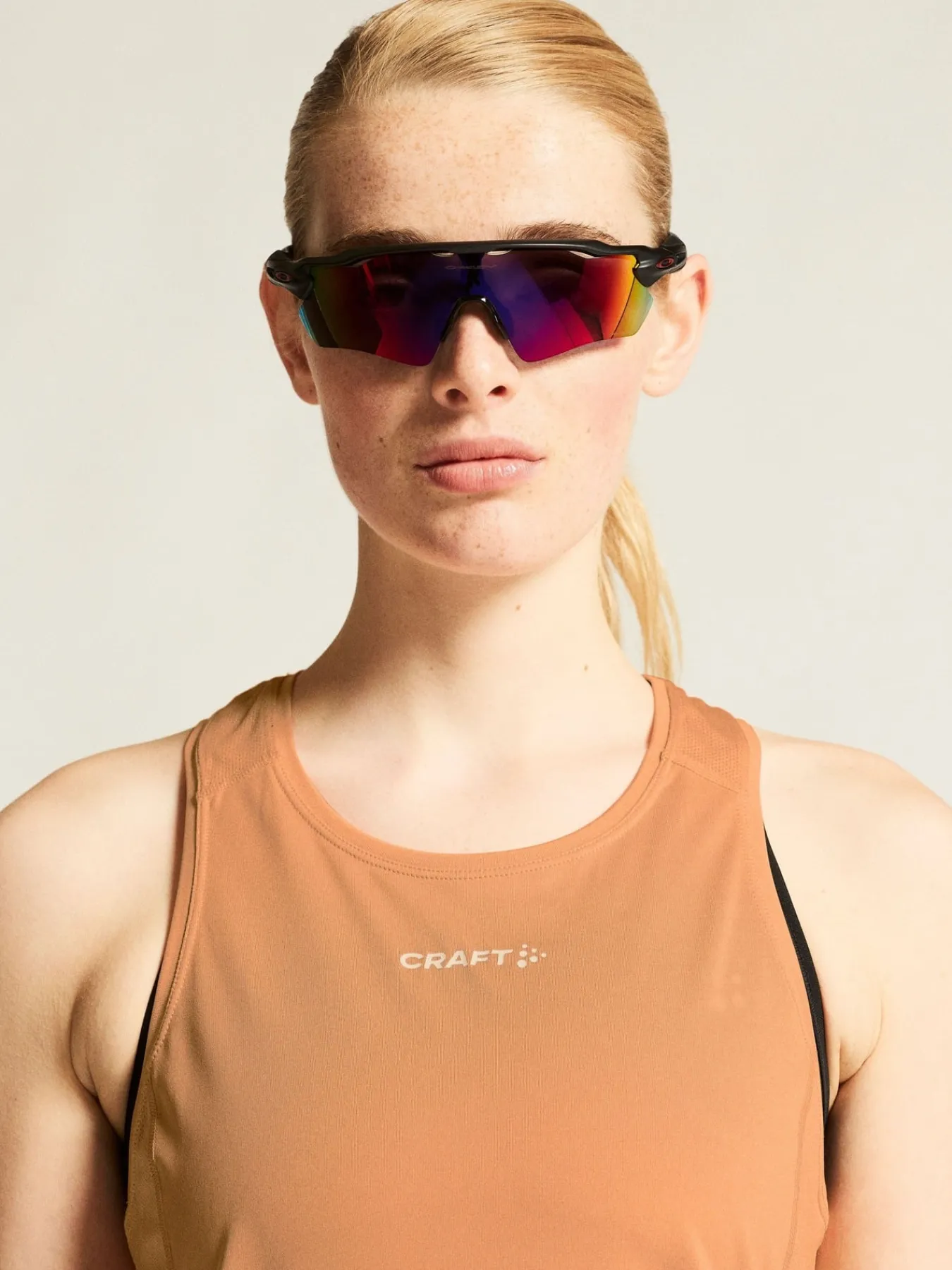 T-Skjorter & Singleter|Løping>Craft Sportswear ADV Essence Singlet 2 W Apricot