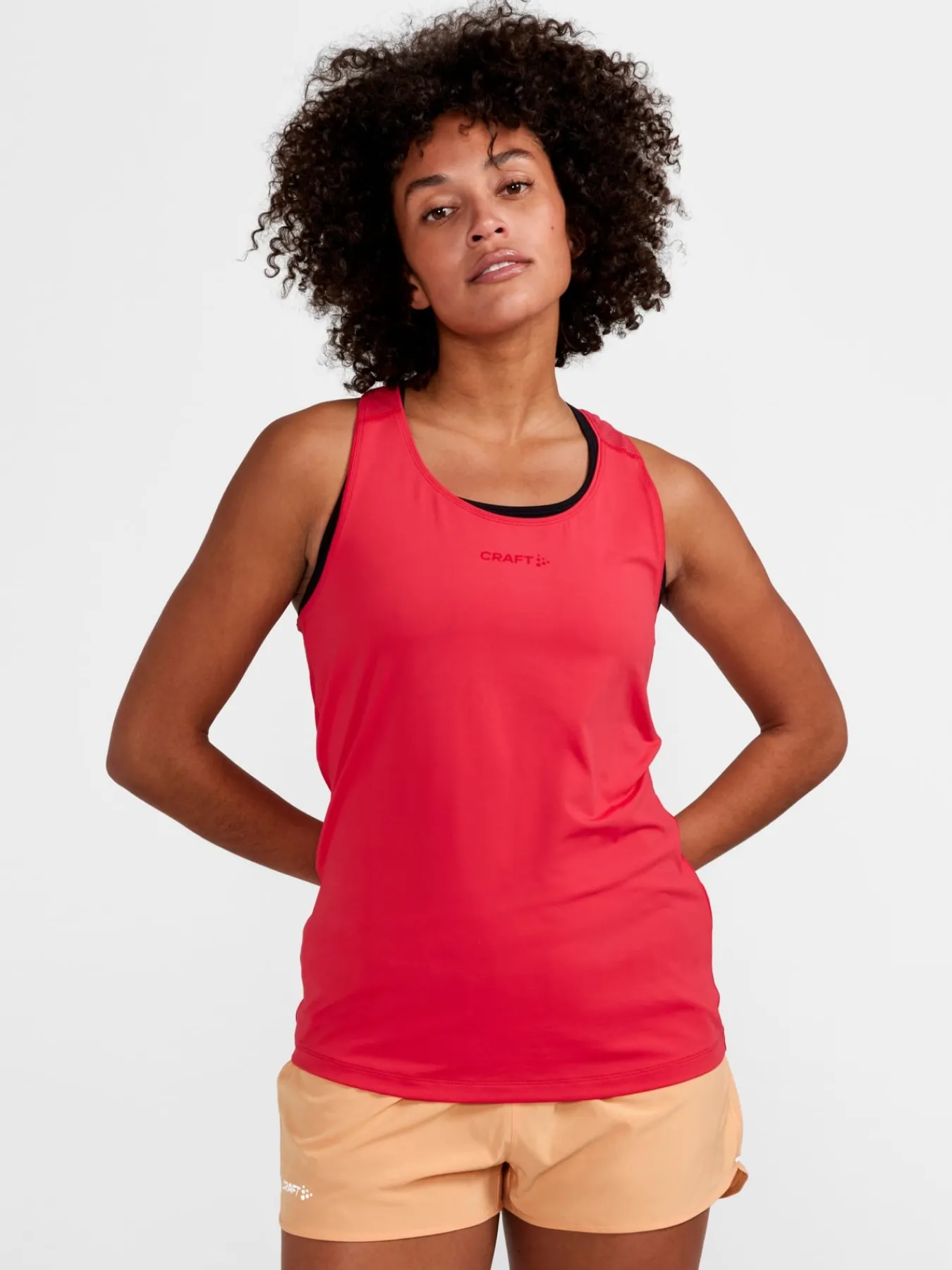 T-Skjorter & Singleter|Løping>Craft Sportswear ADV Essence Singlet W Reddish