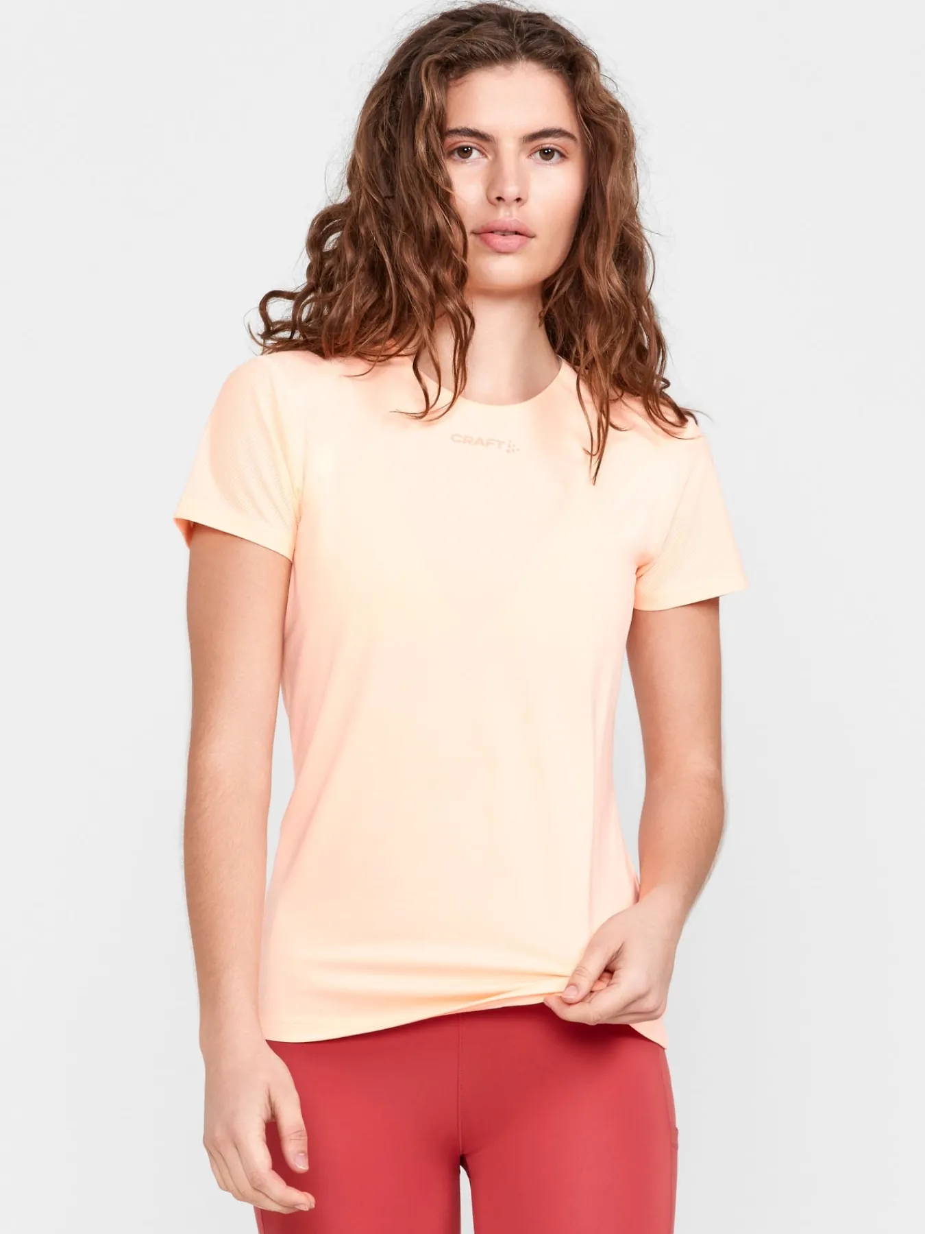 T-Skjorter & Singleter|Løping>Craft Sportswear ADV Essence SS Slim Tee W Cosmo