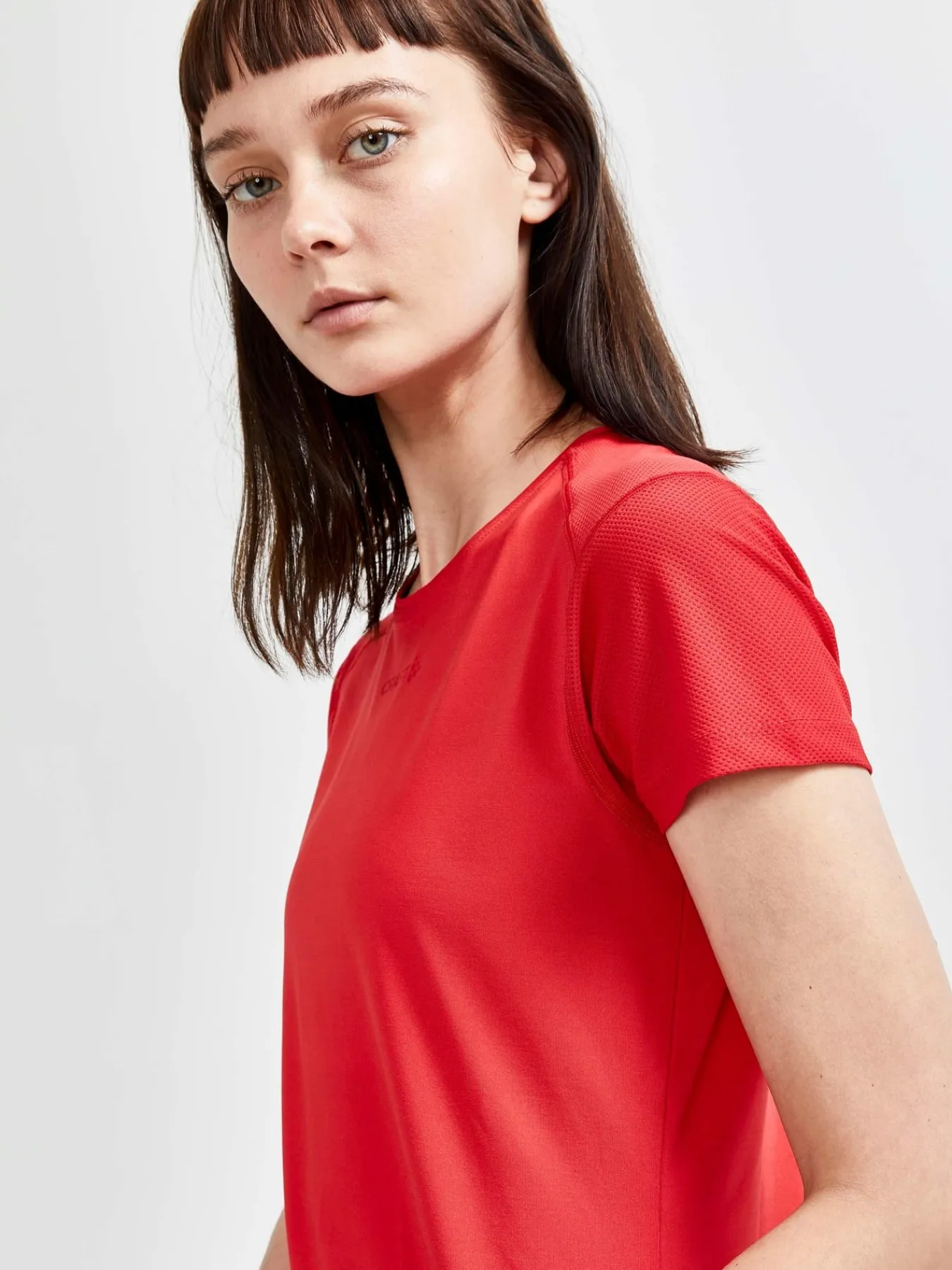 T-Skjorter & Singleter|Løping>Craft Sportswear ADV Essence SS Slim Tee W Bright Red