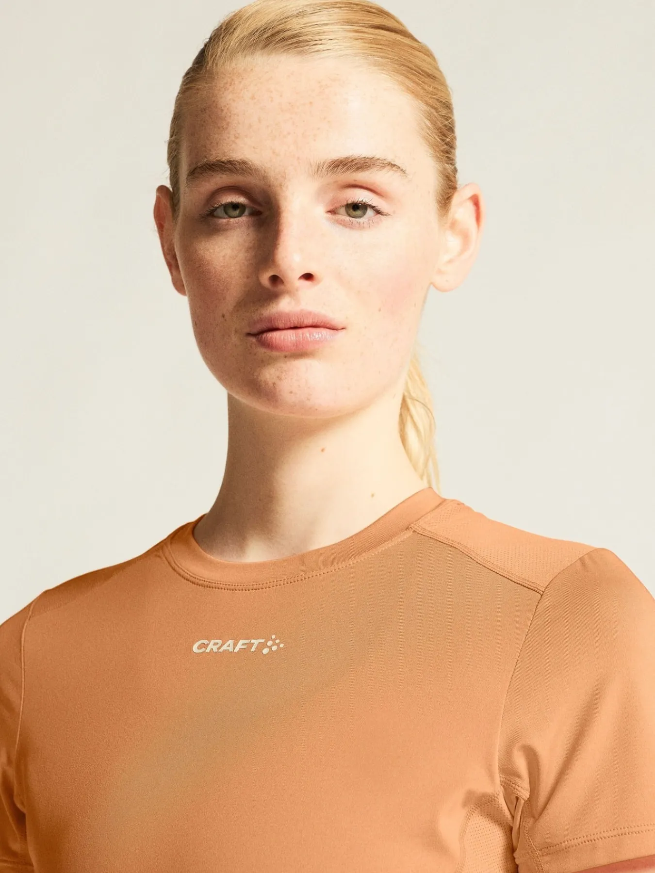 T-Skjorter & Singleter|Løping>Craft Sportswear ADV Essence Ss Tee 2 W Apricot