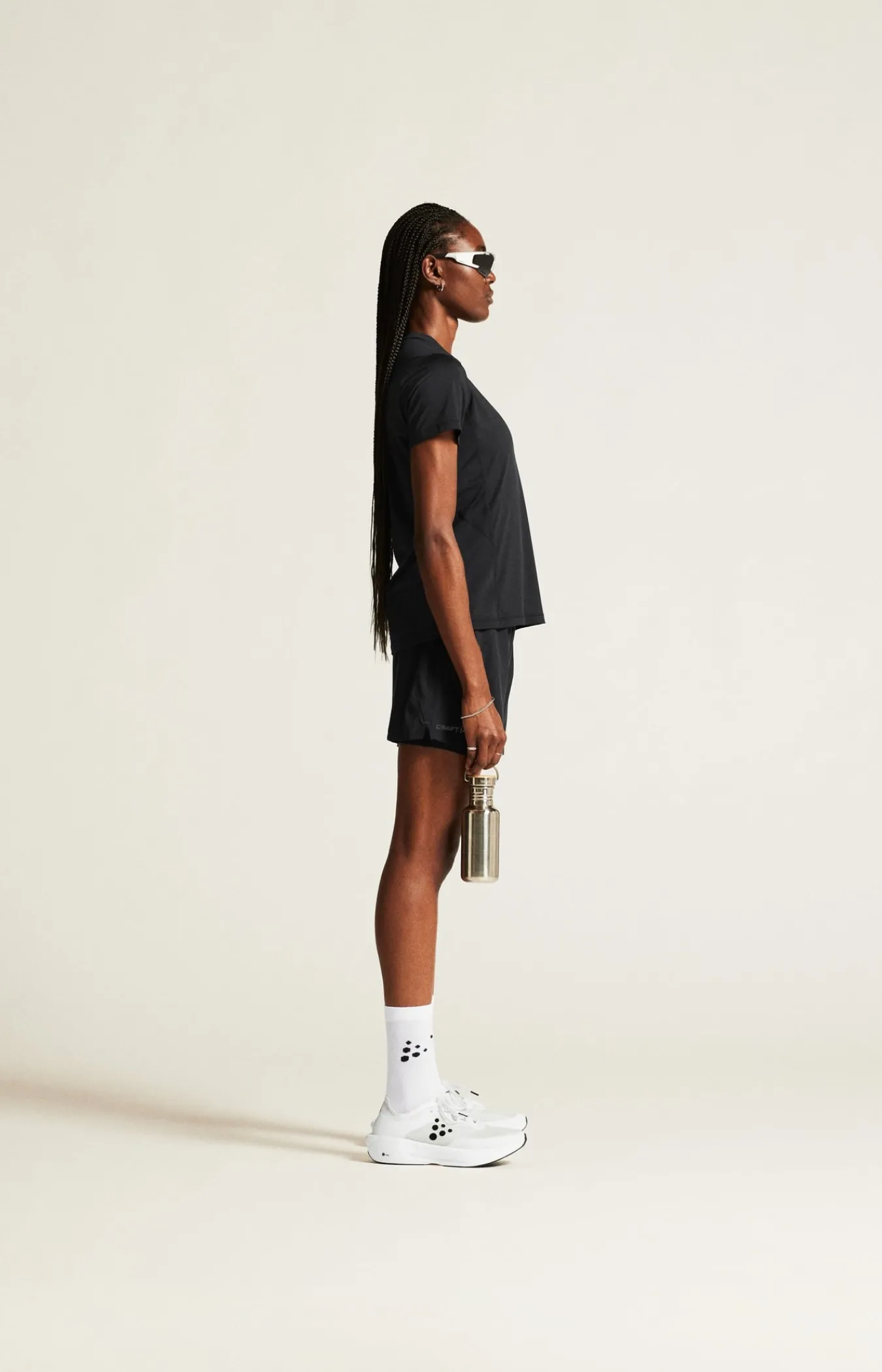 T-Skjorter & Singleter|Løping>Craft Sportswear ADV Essence Ss Tee 2 W Black