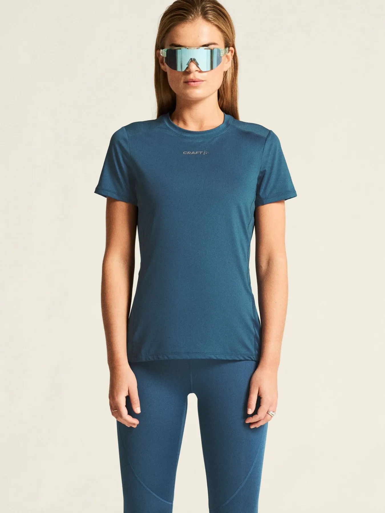 T-Skjorter & Singleter|Løping>Craft Sportswear ADV Essence Ss Tee 2 W Ensign