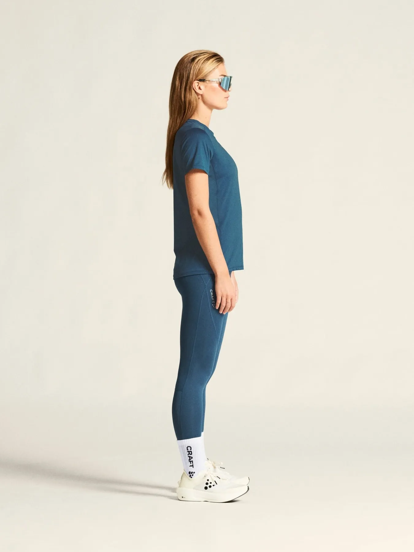 T-Skjorter & Singleter|Løping>Craft Sportswear ADV Essence Ss Tee 2 W Ensign