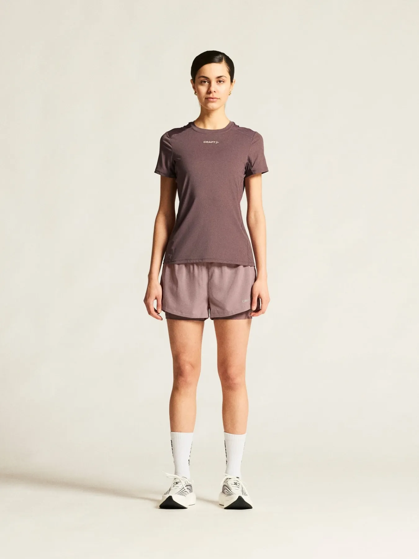 T-Skjorter & Singleter|Løping>Craft Sportswear ADV Essence Ss Tee 2 W Flint