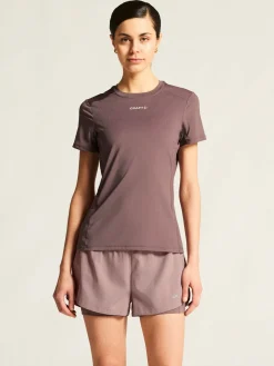 T-Skjorter & Singleter|Løping>Craft Sportswear ADV Essence Ss Tee 2 W Flint