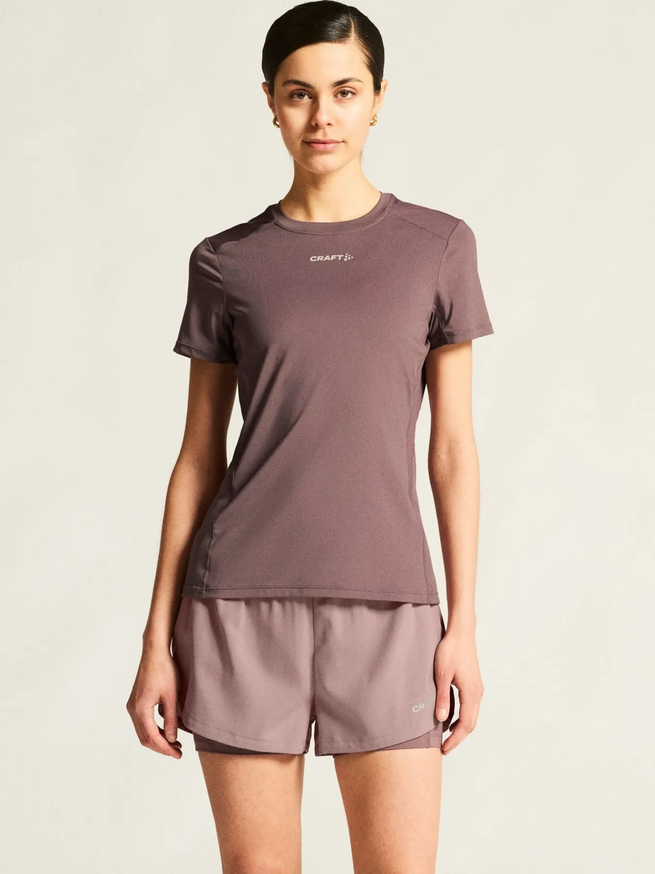 T-Skjorter & Singleter|Løping>Craft Sportswear ADV Essence Ss Tee 2 W Flint
