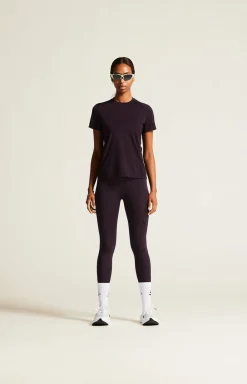 T-Skjorter & Singleter|Løping>Craft Sportswear ADV Essence Ss Tee 2 W Dk Plum